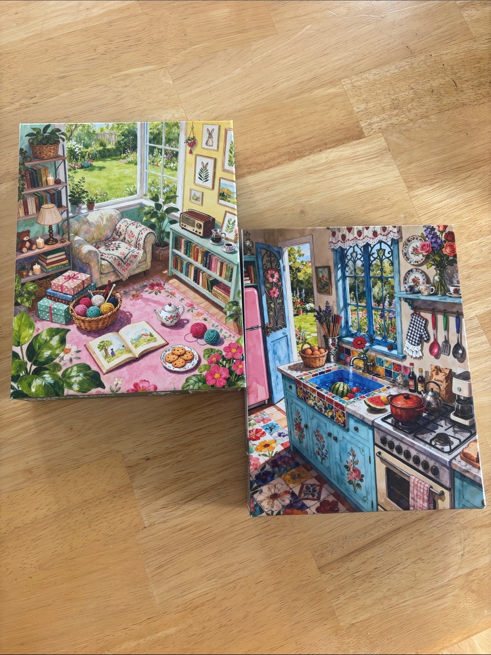Jigsaw puzzles 🧩- 2 Sets- 500 pieces Each